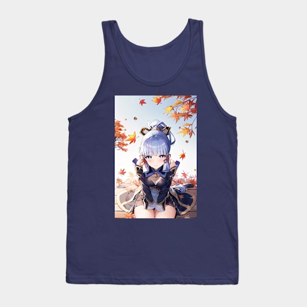 Ayaka fall design Tank Top by Angelregalia.AI.Art